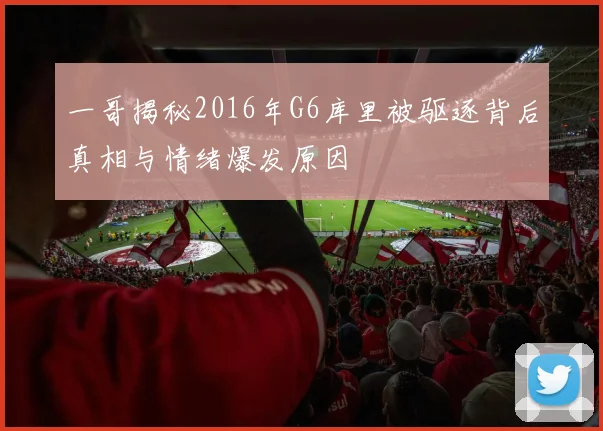一哥揭秘2016年G6库里被驱逐背后真相与情绪爆发原因
